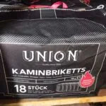 Briquetas de lignito en palet