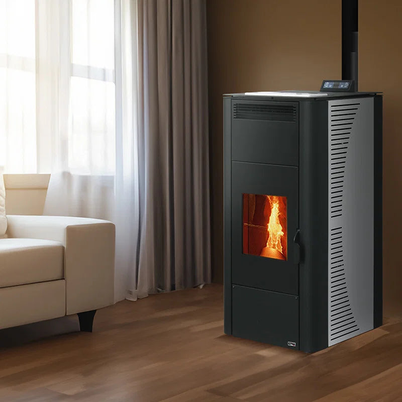Estufa de pellets hidrónica Rondinara · 19 kW