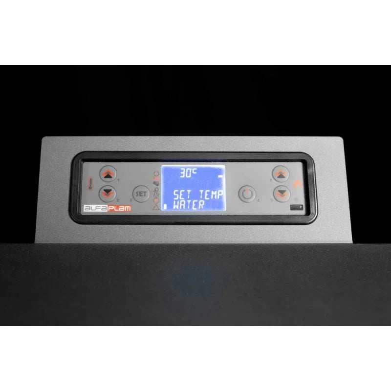 Estufa de pellets hidro Baracuda Commo Plus · 21 kW