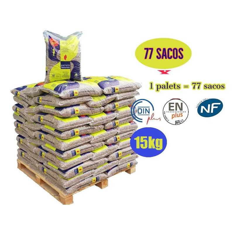 Pellets Asturias – 77 sacos