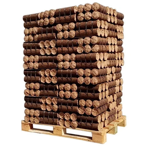 Madera densificada – Frondosas y coníferas – Palé de 960 kg