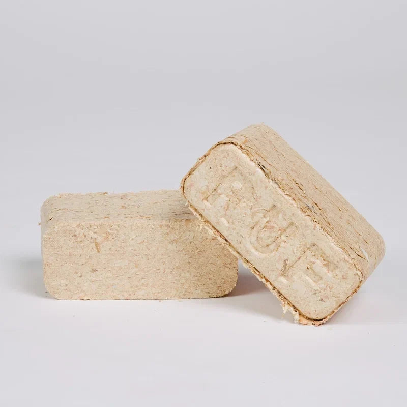 Briquetas de madera 100 % de coníferas – Palé de 960 kg