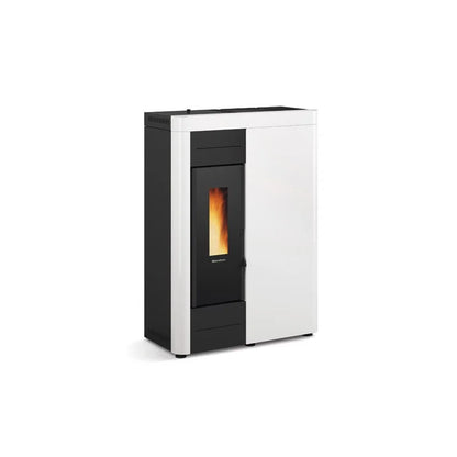 Estufa de pellets extraplana Hydro Virna Idro · 15 kW
