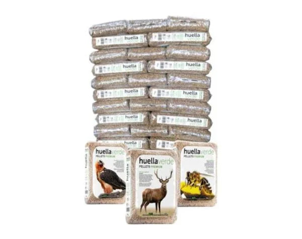 Huella Verde A1+ Palet de 77 sacos de pellet
