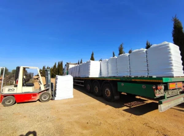 1 Camión con 24 BURPELLET de 1872 SACOS DE 15 KG certificado DIN ENplus A1 15Kg