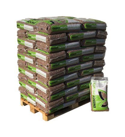Pellets de madera Energy Pellets Palet de 66 BOLSAS de 15KG
