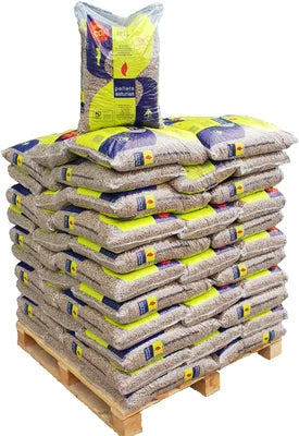 4 Camión completo de 24 palets de Pellets Asturias Certificación ENplus A1