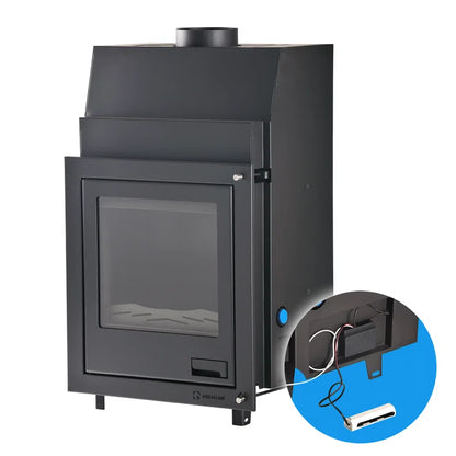 Insertable de chimenea con sistema de agua Aquaflam 17 Flat Basic