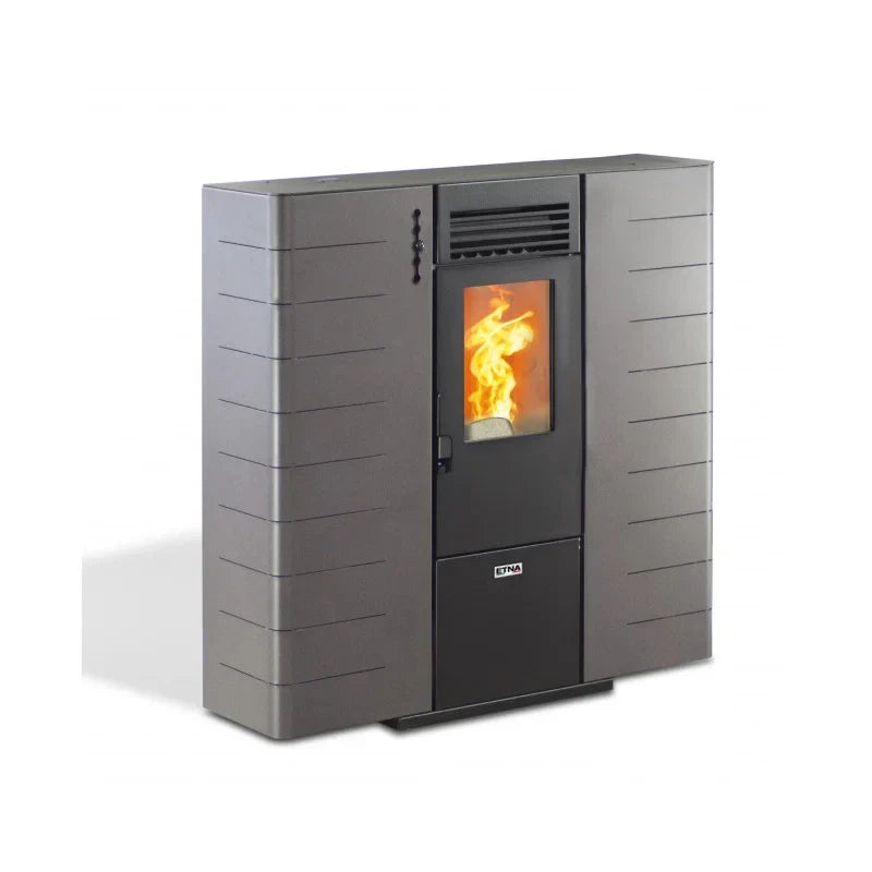 Estufa de pellets canalizable extraplana Fango · 8 kW