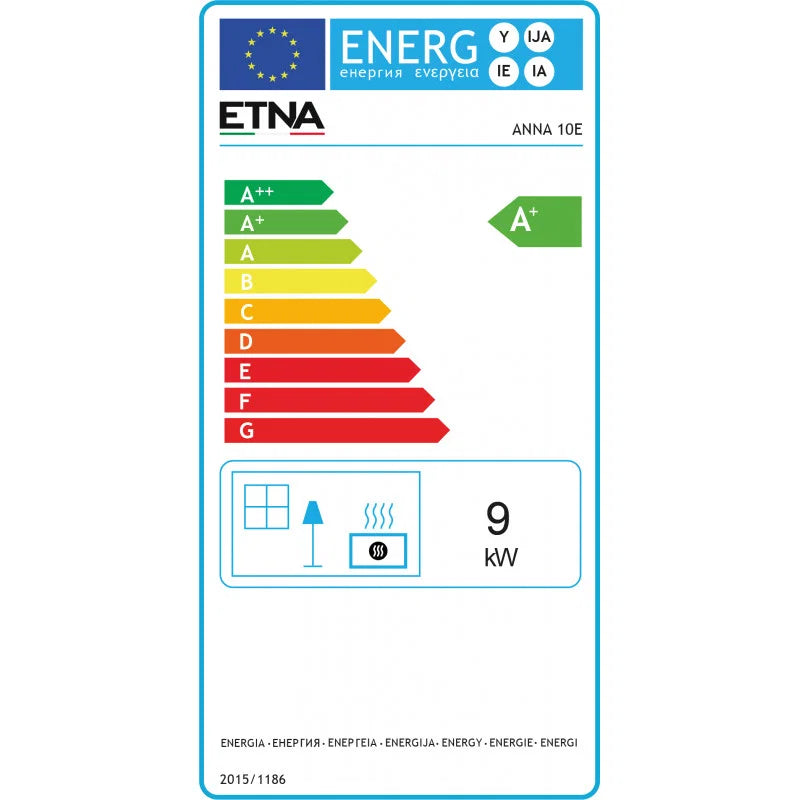 Estufa de pellets estanca Anna · 10 kW