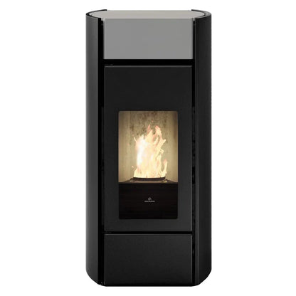 Edilkamin Myrna H15 Evo poêle à granulés hydro céramique gris clair
