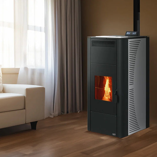 Estufa de pellets hidrónica Rondinara · 19 kW, nueva y precintada