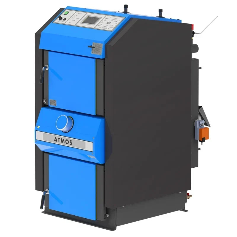 Caldera de gasificación de leña ATMOS DC 18 GSE Komfort con ACD04 y encendido automático