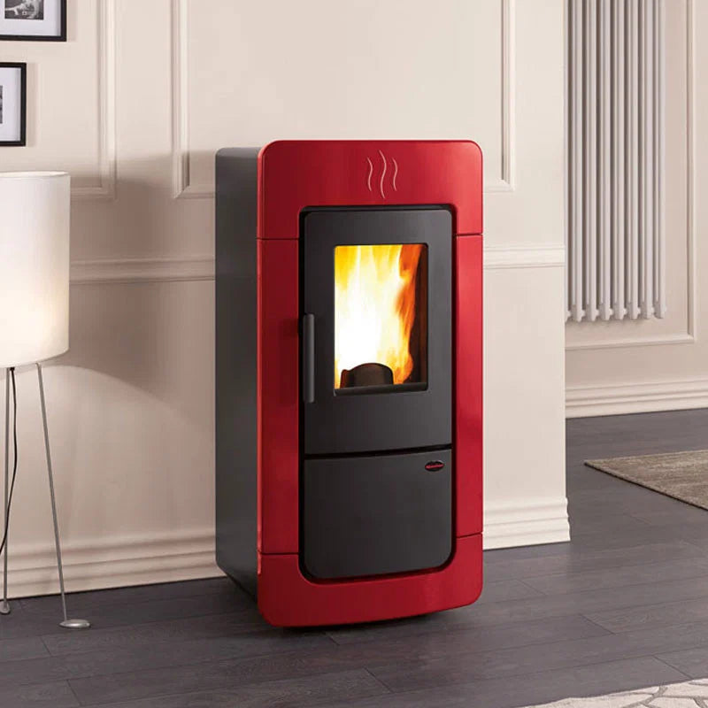 Estufa de pellets Hydro Diadema Evo · 28 kW