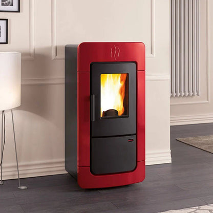 Estufa de pellets Hydro Diadema Evo · 28 kW
