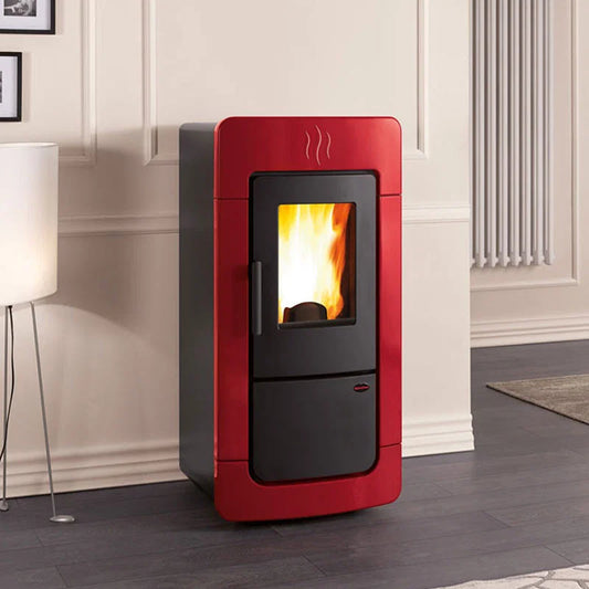 Estufa de pellets Hydro Diadema Evo · 28 kW