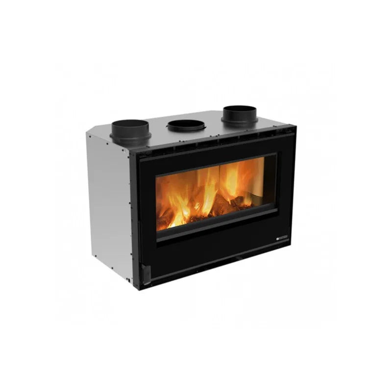Insertable de leña ventilado Crystal Evo 2.0 80