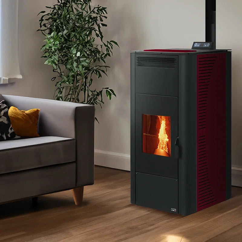 Estufa de pellets hidro Saleccia · 23 kW