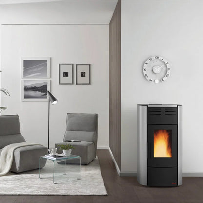 Estufa de pellets Hydro Raffaella Idro H15 · 19 kW
